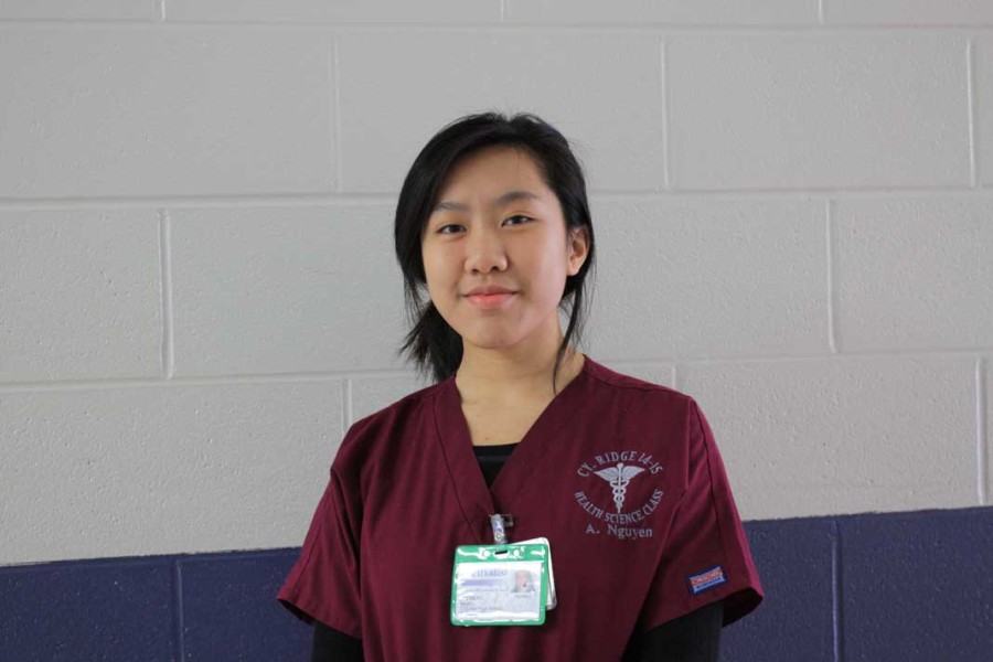 Amber Nguyen is a Health Science student at Cypress Ridge High School. 