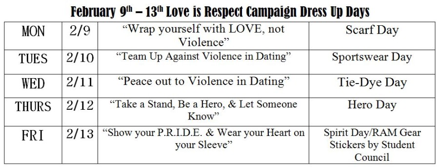 love is respect schedule