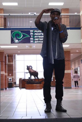 Jonathan David-Jones delivers his spoken word poem about Black History. 