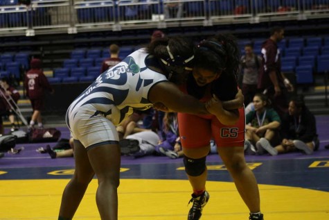 Page Baynes placed second at the State Championships. At the District meet [pictured] the Cy-Ridge Girls pulled out a dominating victory, taking 1st place overall winning districts for the 13th year in a row. Eight of the girls placed in the top six, and seven placed in the top four, moving on to regional championships.