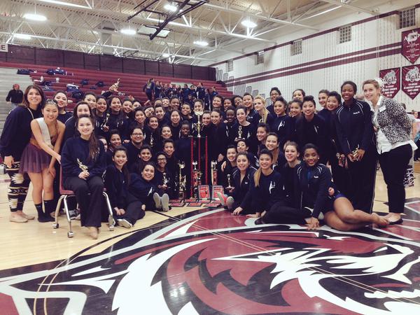 The Cy-Ridge Dazzlers drill team won Grand Champion “Super” team at Showtime International’s College Station Dance Classic contest.