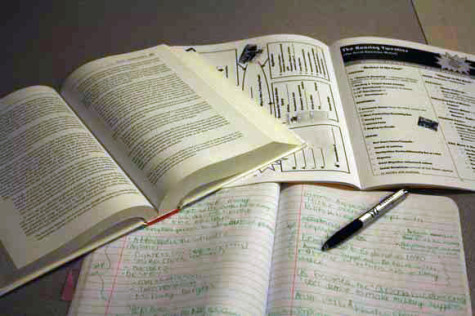 Combine your notes with text books and study aids to prepare for the test.  