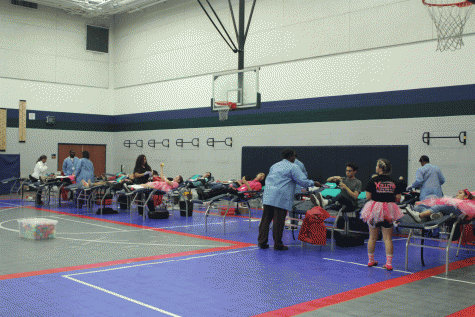 HOSA's Blood Drive was hosted on Friday, October 28. The event was hosted by St. Luke's Hospital in the first gym.