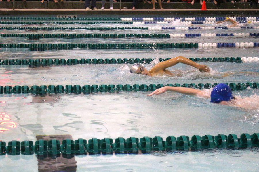 Rams edge out competition at Oct. 28 swim meet. 