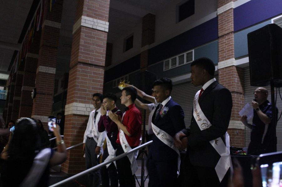 Students attend the annual homecoming dance on Oct. 14, 2018 to enjoy a night from studying