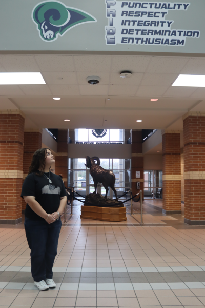 Rams of Ridge: Drum Major Rebecca Ortiz